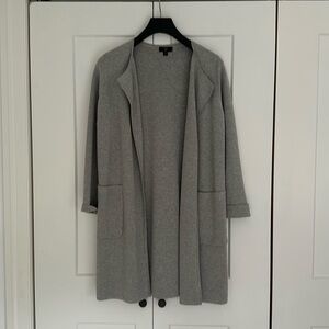 J. Crew Juliette collarless sweater-blaze